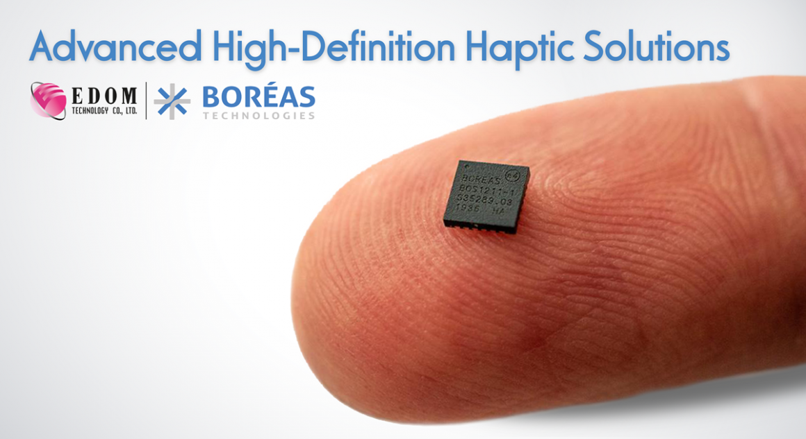 益登科技與Boréas結盟共同開拓HD觸覺回饋商機_PR
