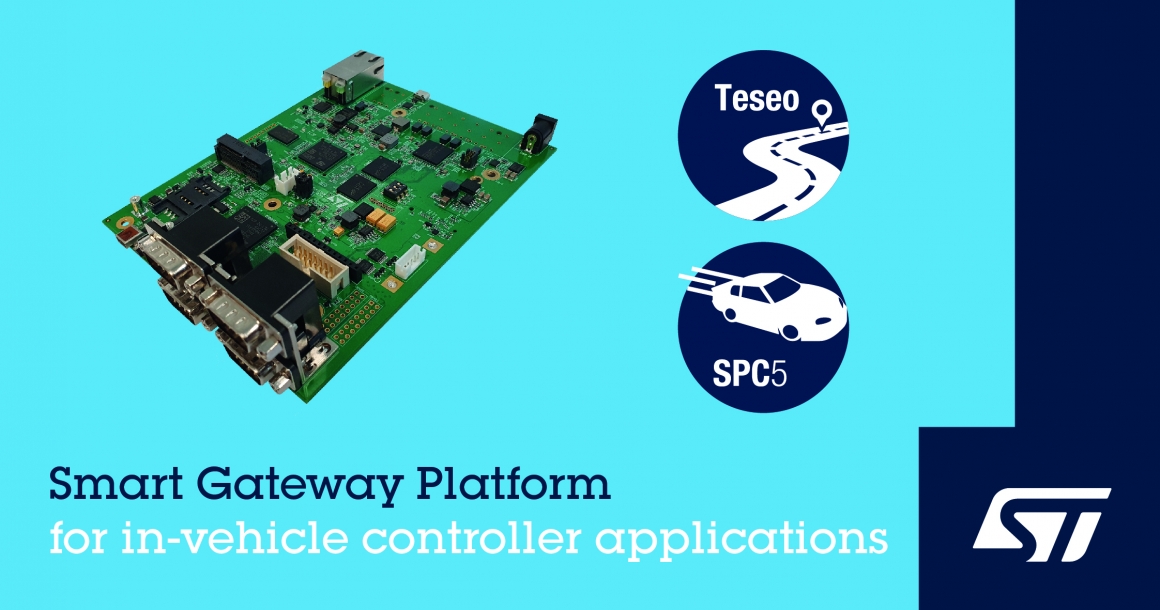 ST新闻稿2020年3月19日——意法半导体推出面向汽车网关及域控制器应用的智能网关平台 ST新闻稿2020年3月19日——意法半导体推出面向汽车网关及域控制器应用的智能网关平台